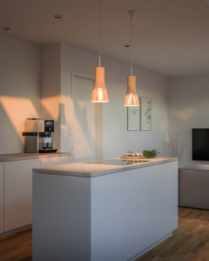 Architektur Visualisierung und 3D Rendering für Wohnbauprojekte, Wettbewerbe, Einfamilienhaus Immobilien München