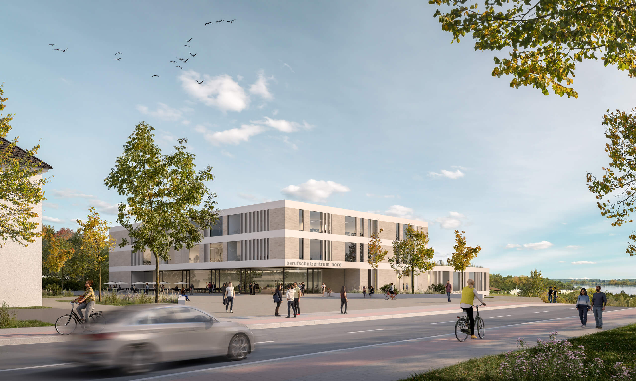 Architektur Visualisierung und 3D Rendering für Wohnbauprojekte, Wettbewerbe, Einfamilienhaus Immobilien München