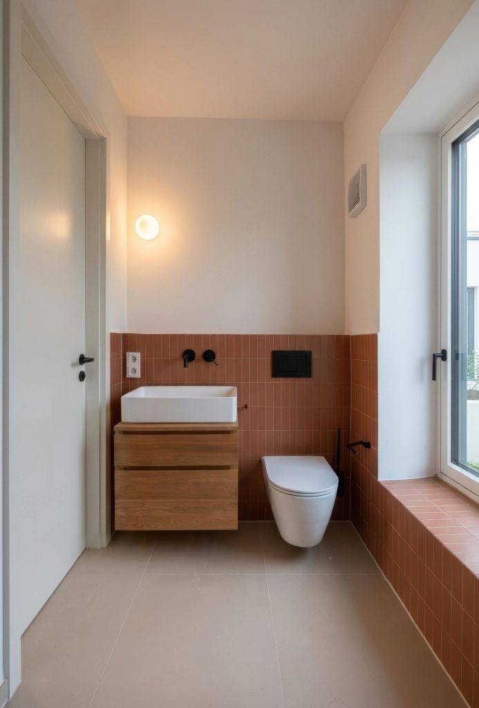 Sanierung, Umbau eines Reiheneckhauses in Großhadern München mit KfW55, Eternit Wellplatte Fassade, Wärmepumpe, Fußbodenheizung