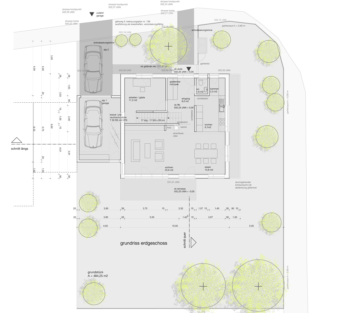 Entwurf, Visualisierung & Genehmigungplanung für ein Einfamilienhaus in Olching München